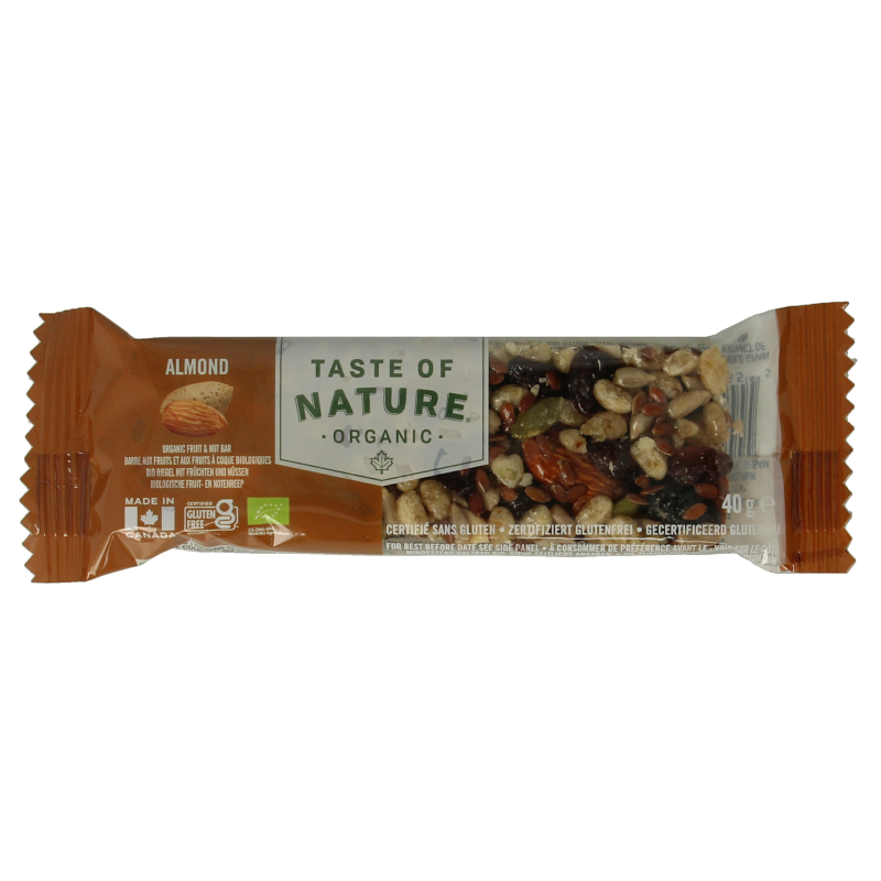 Taste Of Nature Almond granenreep bio 40 Gram