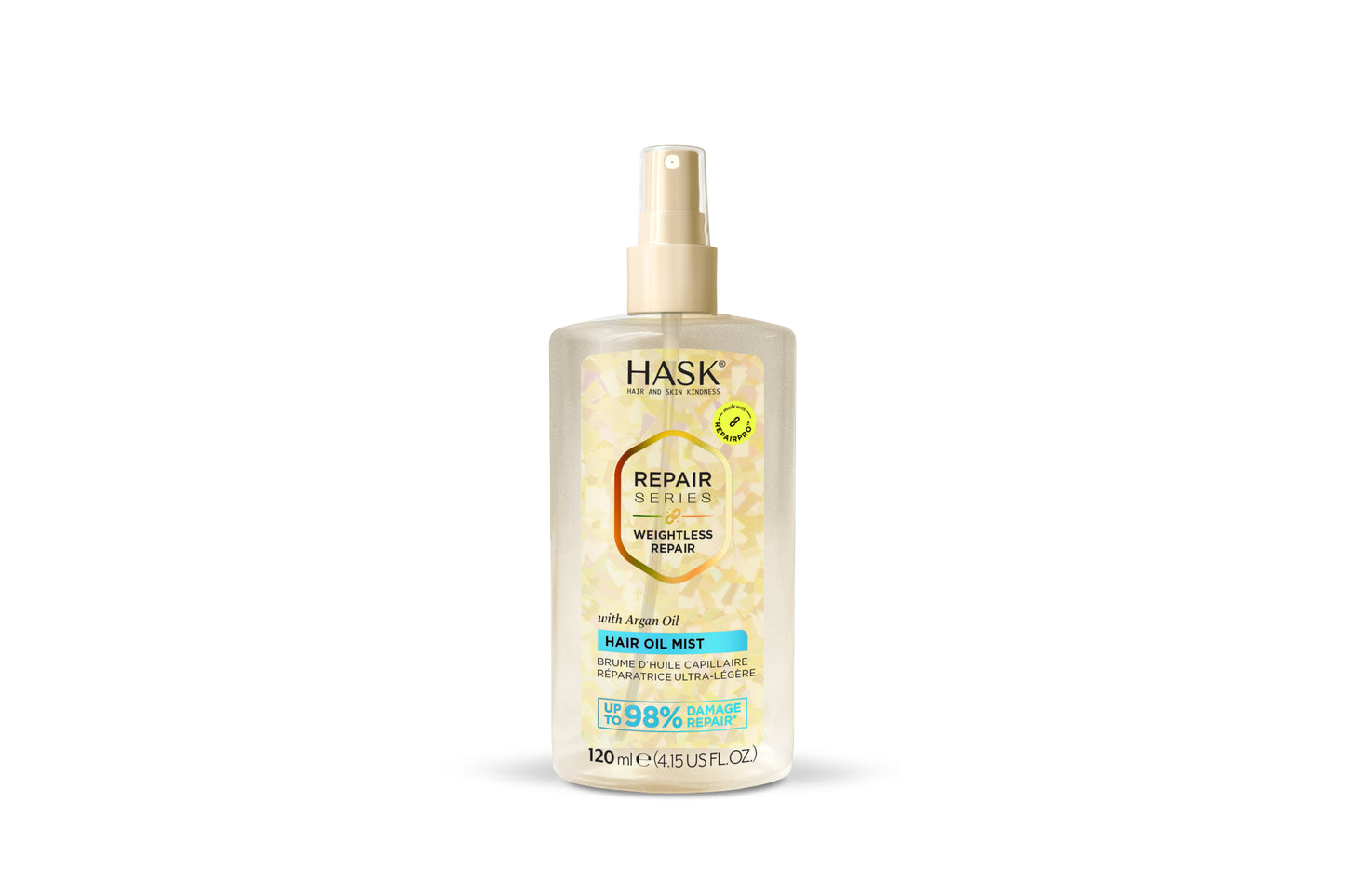 HASK Weightless repair hair oil mist 120.00 Milliliter