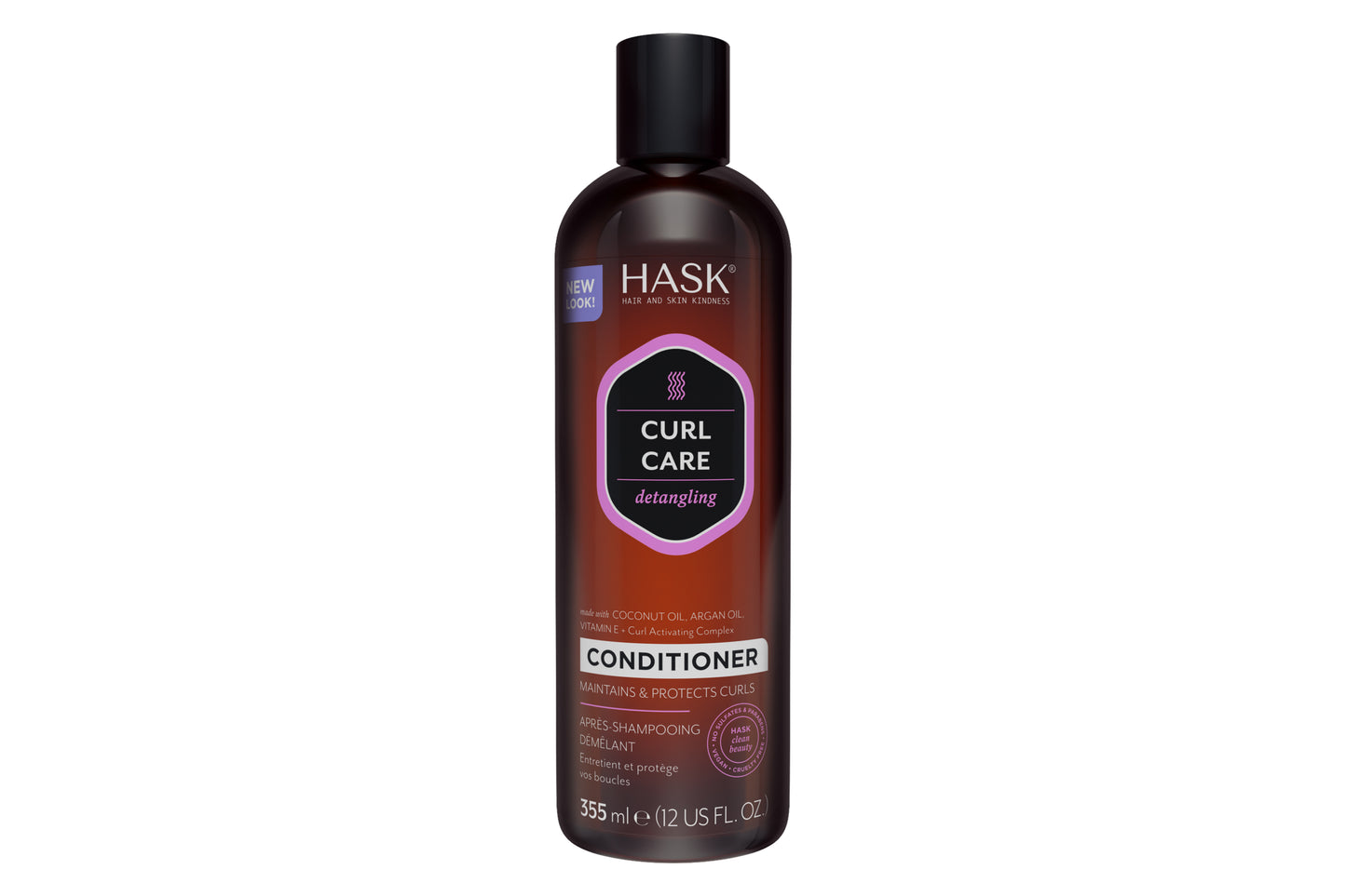 HASK Curl care detangling conditioner 355.00 Milliliter