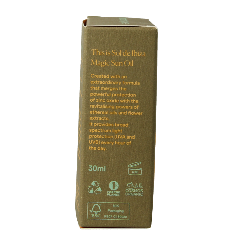 Sol De Ibiza Zonneolie beschermend & herstellend SPF15 bio 30 Milliliter