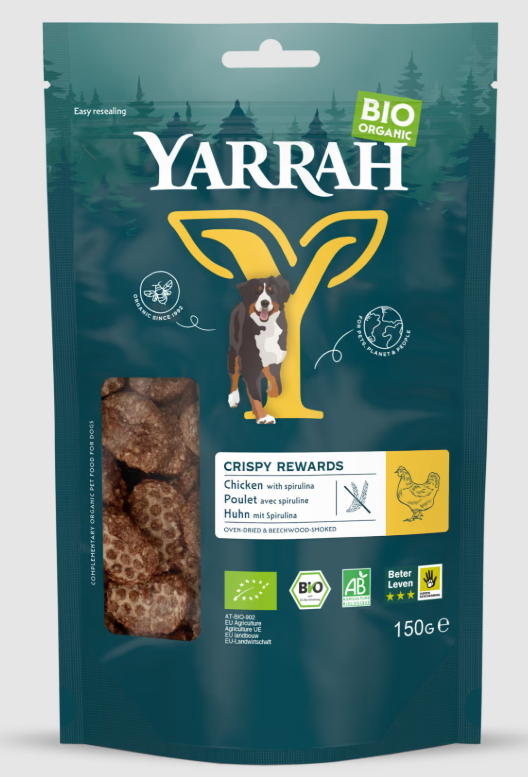Yarrah Dog oven-dried training bites bio 150.00 Gram