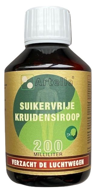 Artelle Kruidensiroop suikervrij 200.00 Milliliter