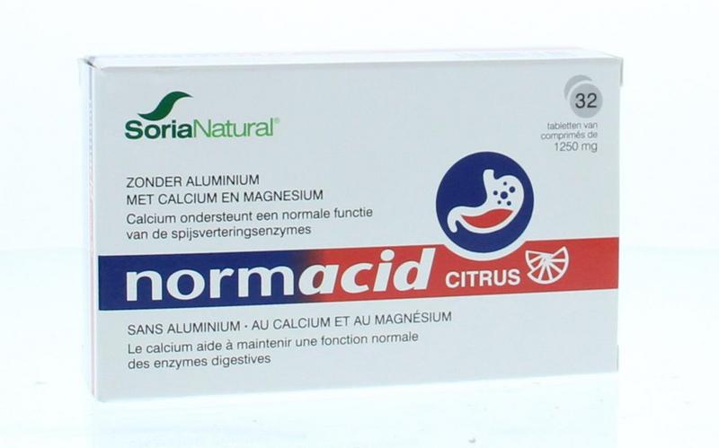 Soria Natural Normacid 32.00 Tabletten