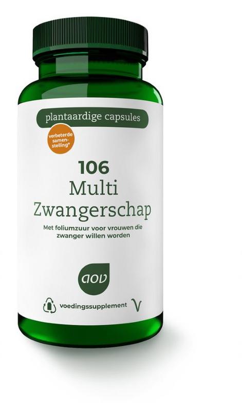 AOV 106 Multi zwangerschap 60.00 Vegetarische capsules