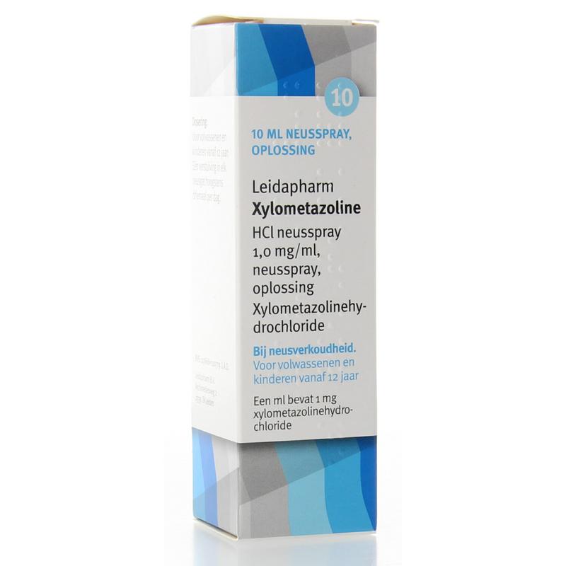 Leidapharm Xylometazoline hcl neusspray 1mg/ml 10.00 Milliliter