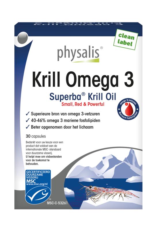 Physalis Krill omega 3 60.00 Capsules