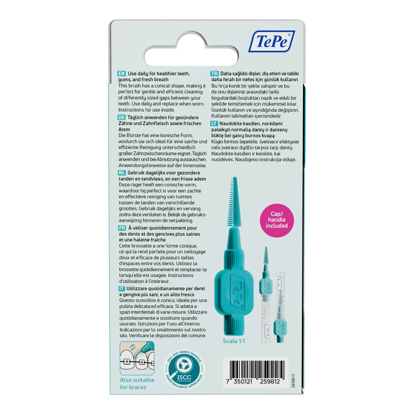 TePe TePe EasyFit rager 6.00 Stuks