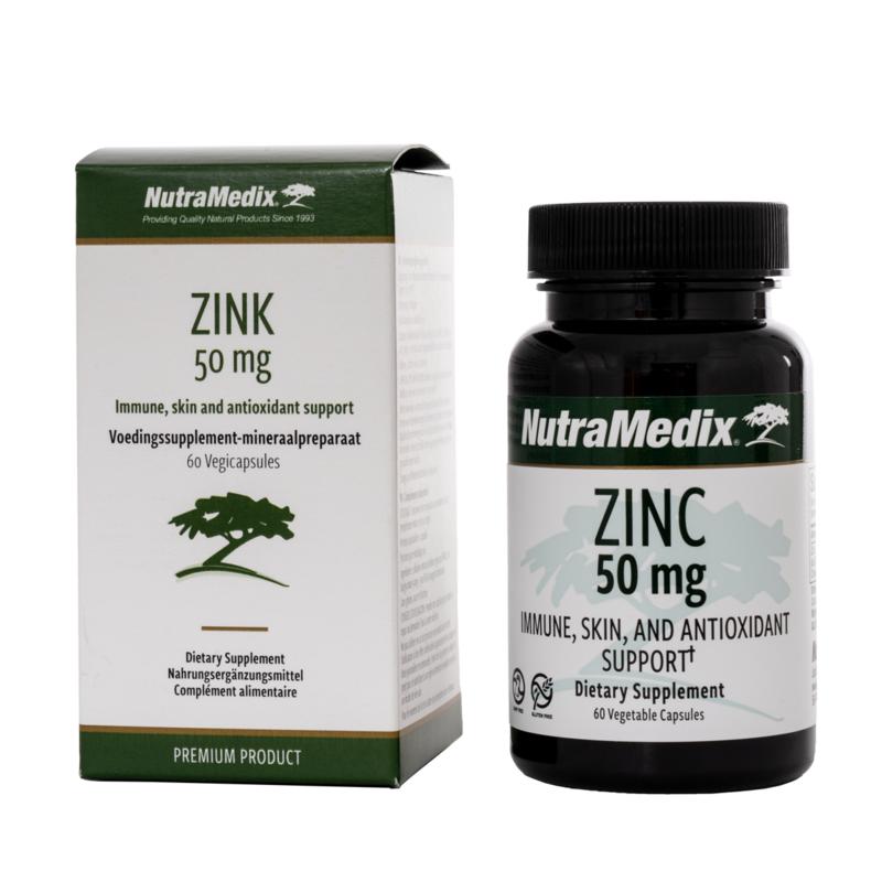 Nutramedix Zink 50mg 60.00 Capsules