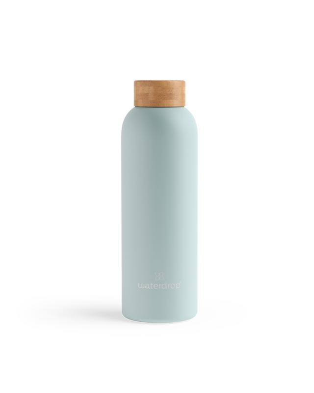 Waterdrop Roestvrijstalen drinkfles pastel turquo matt 600ml 1 Stuks