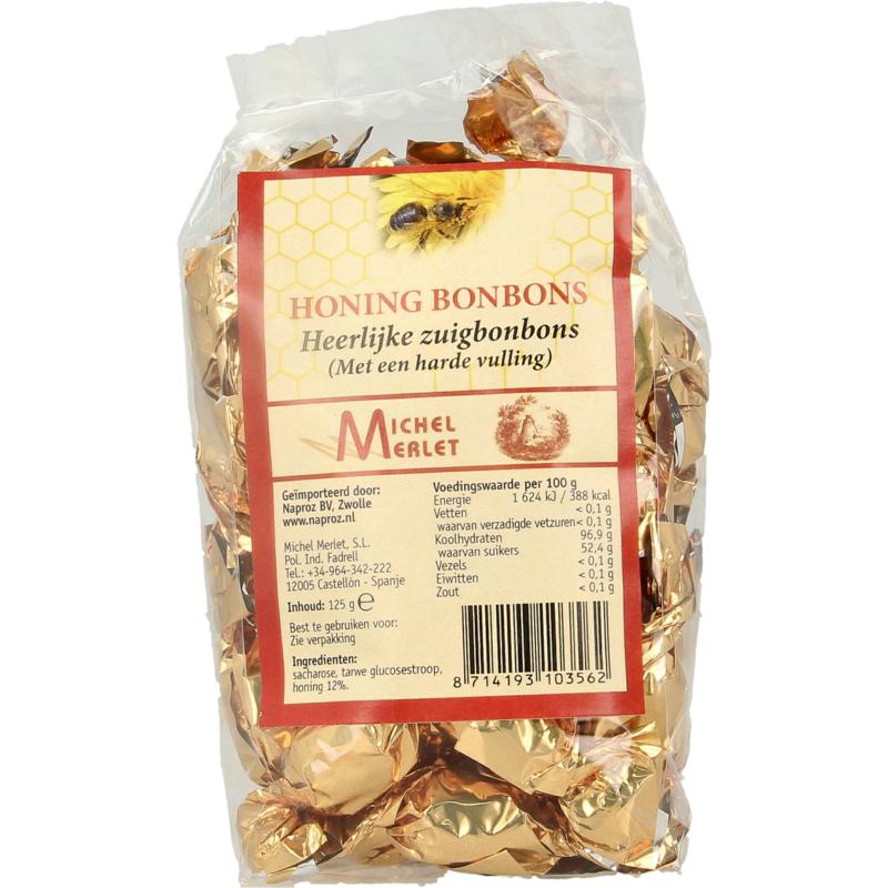 Michel Merlet Honing bonbons naturel 125.00 Gram
