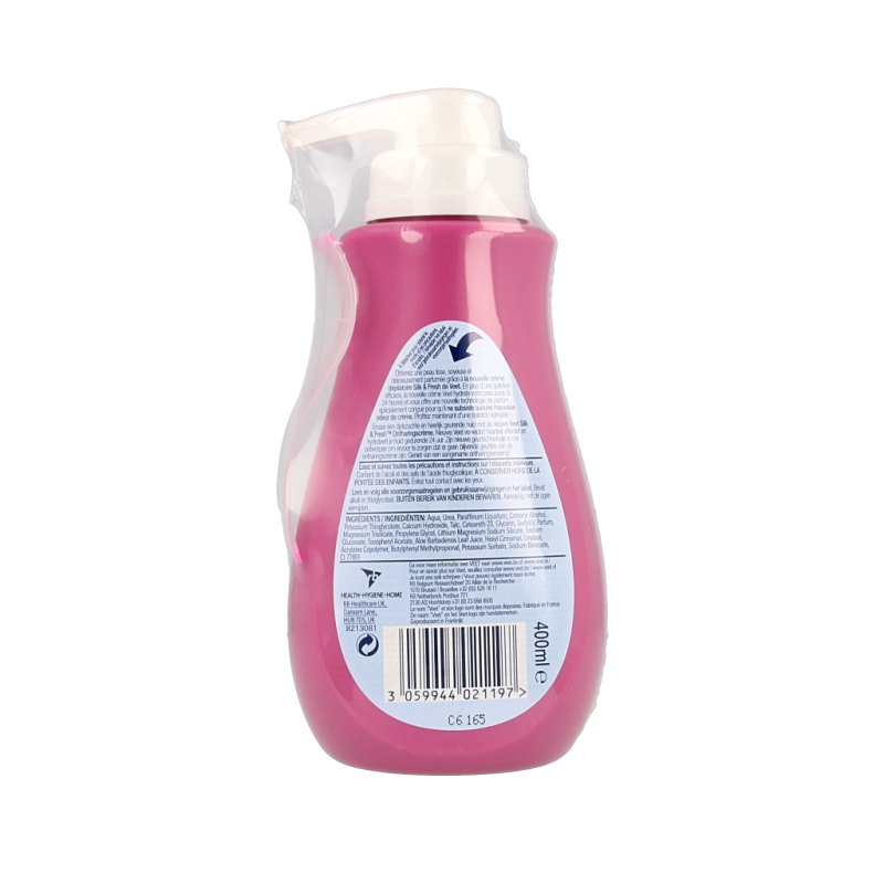 Veet Ontharingscreme gevoelige huid pomp 400.00 Milliliter