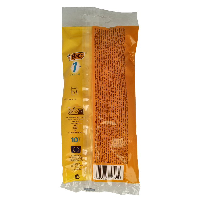 BIC Scheermesjes sensitive 1 10 Stuks