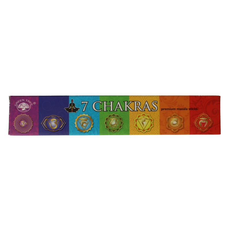Green Tree Wierook 7 chakra 15 Gram