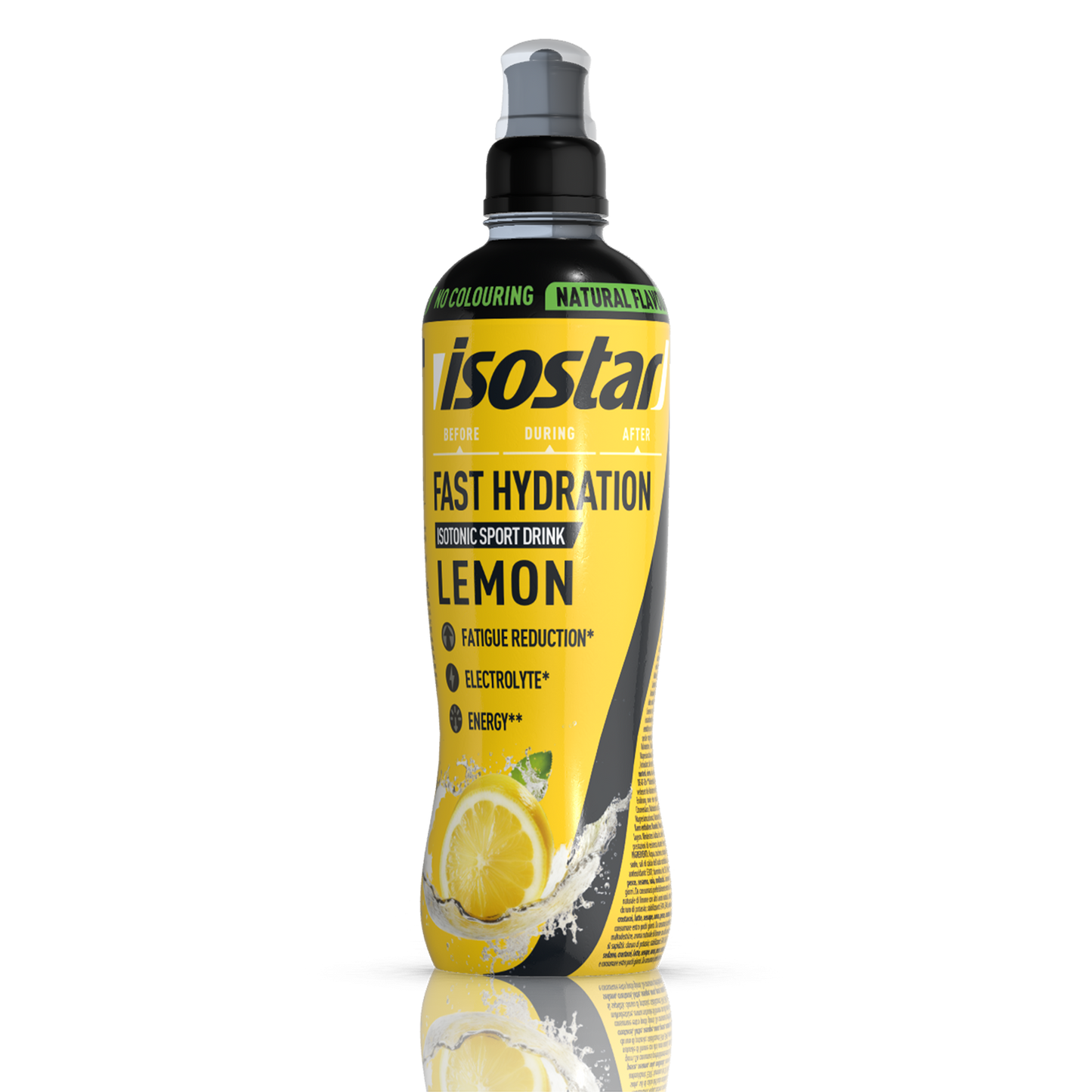 Isostar Fast hydration isotonic sport drink lemon 500.00 Milliliter