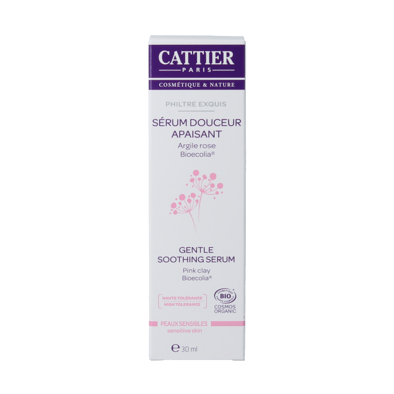 Cattier Serum kalmerend gevoelige huid 30 Milliliter