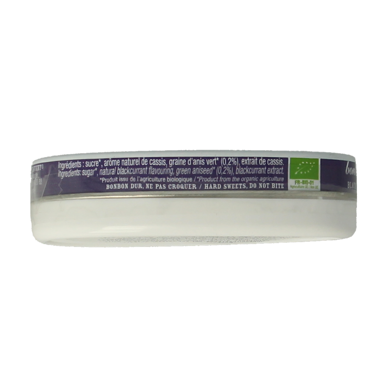 Anis de Flavigny Anijspastilles cassis bio 50 Gram