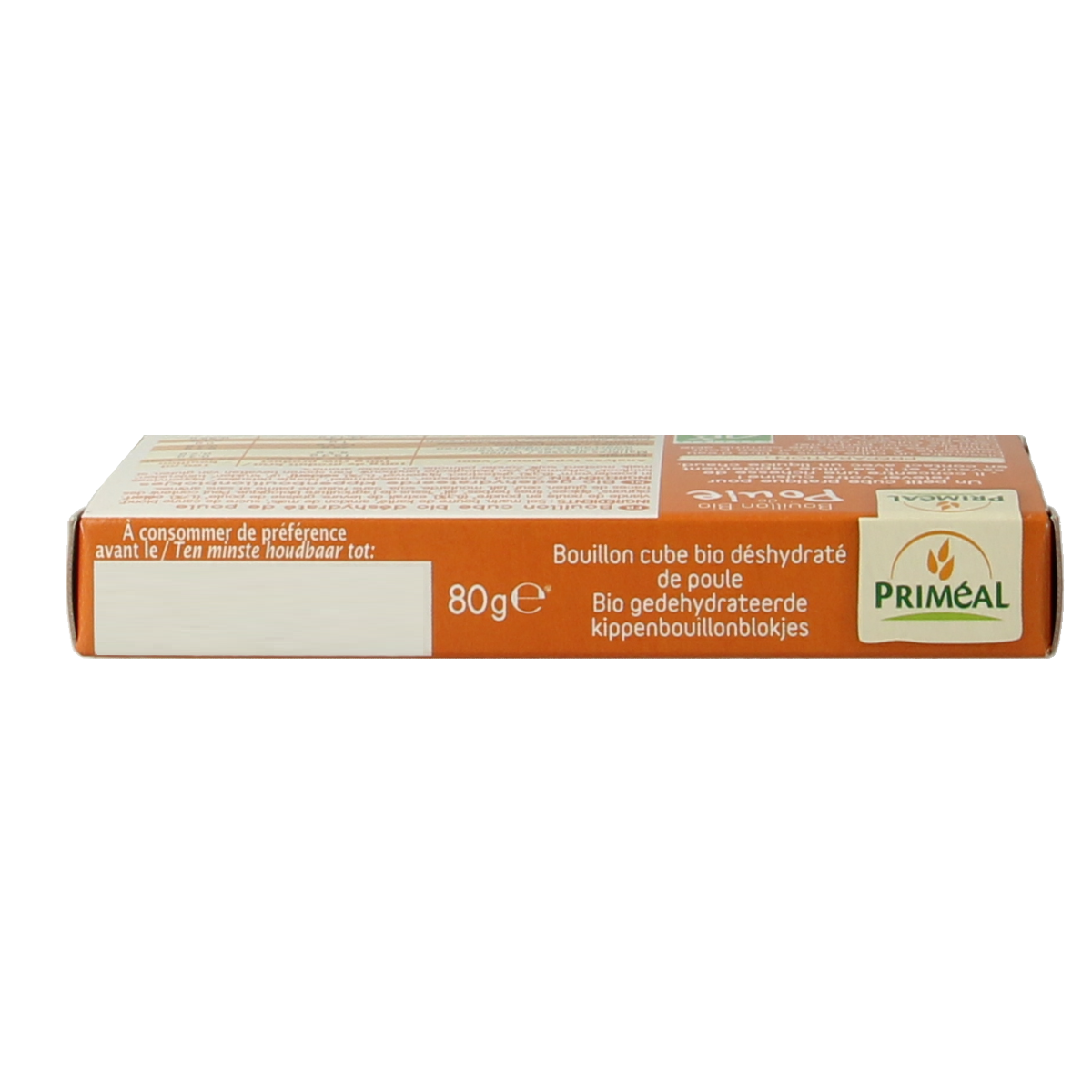 Primeal Kippenbouillon blokjes 10 gram bio 8.00 Stuks
