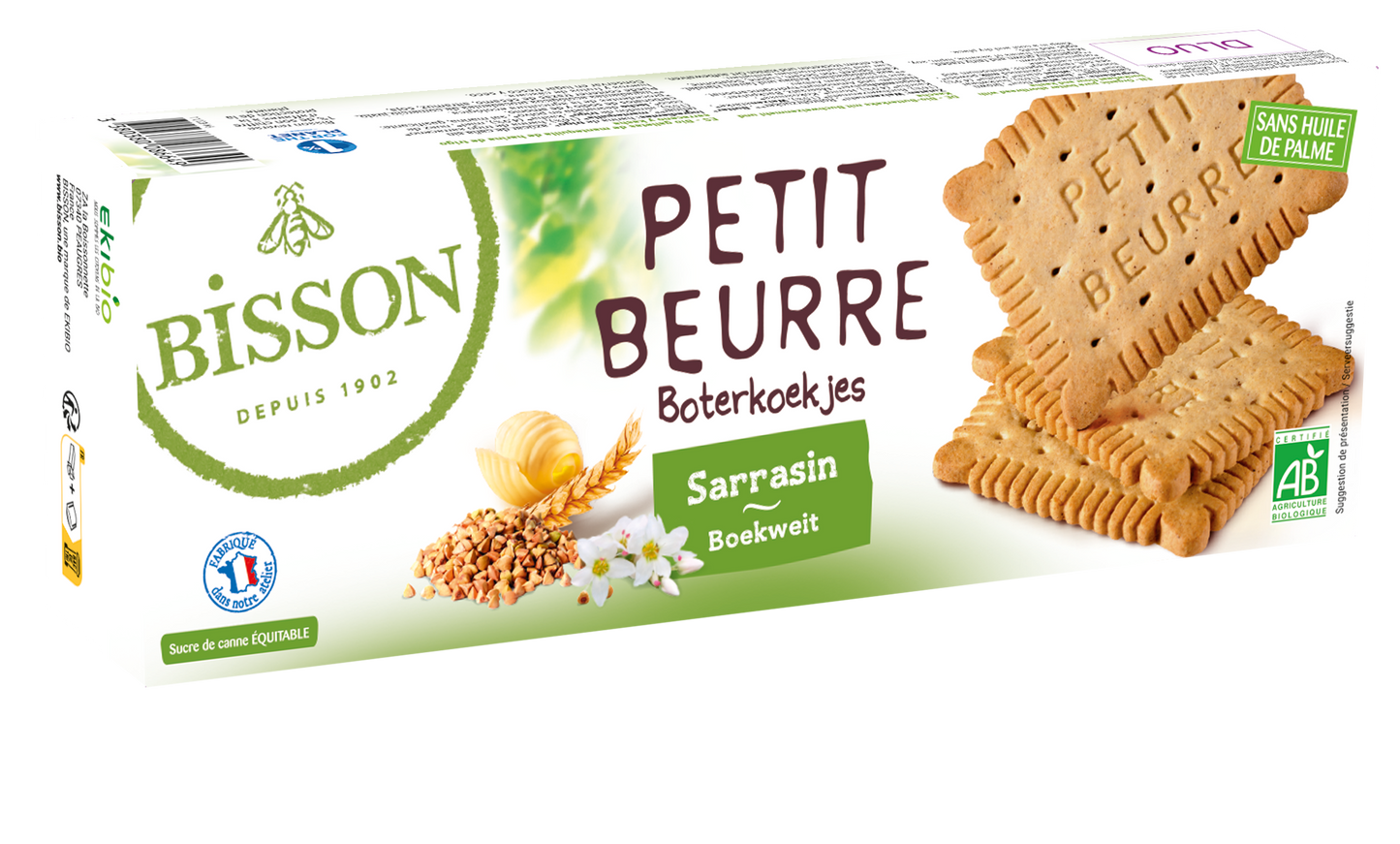 Bisson Biscuitjes boekweit bio 150.00 Gram