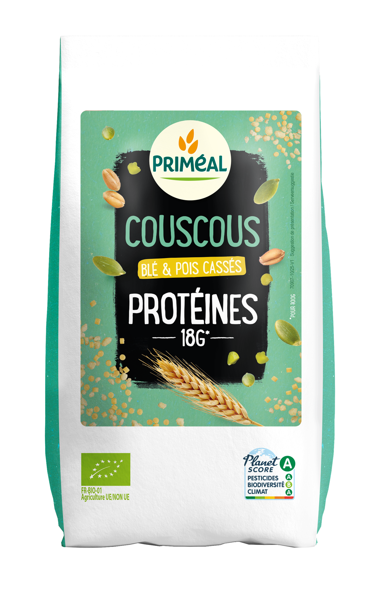 Primeal Couscous proteine bio 400.00 Gram
