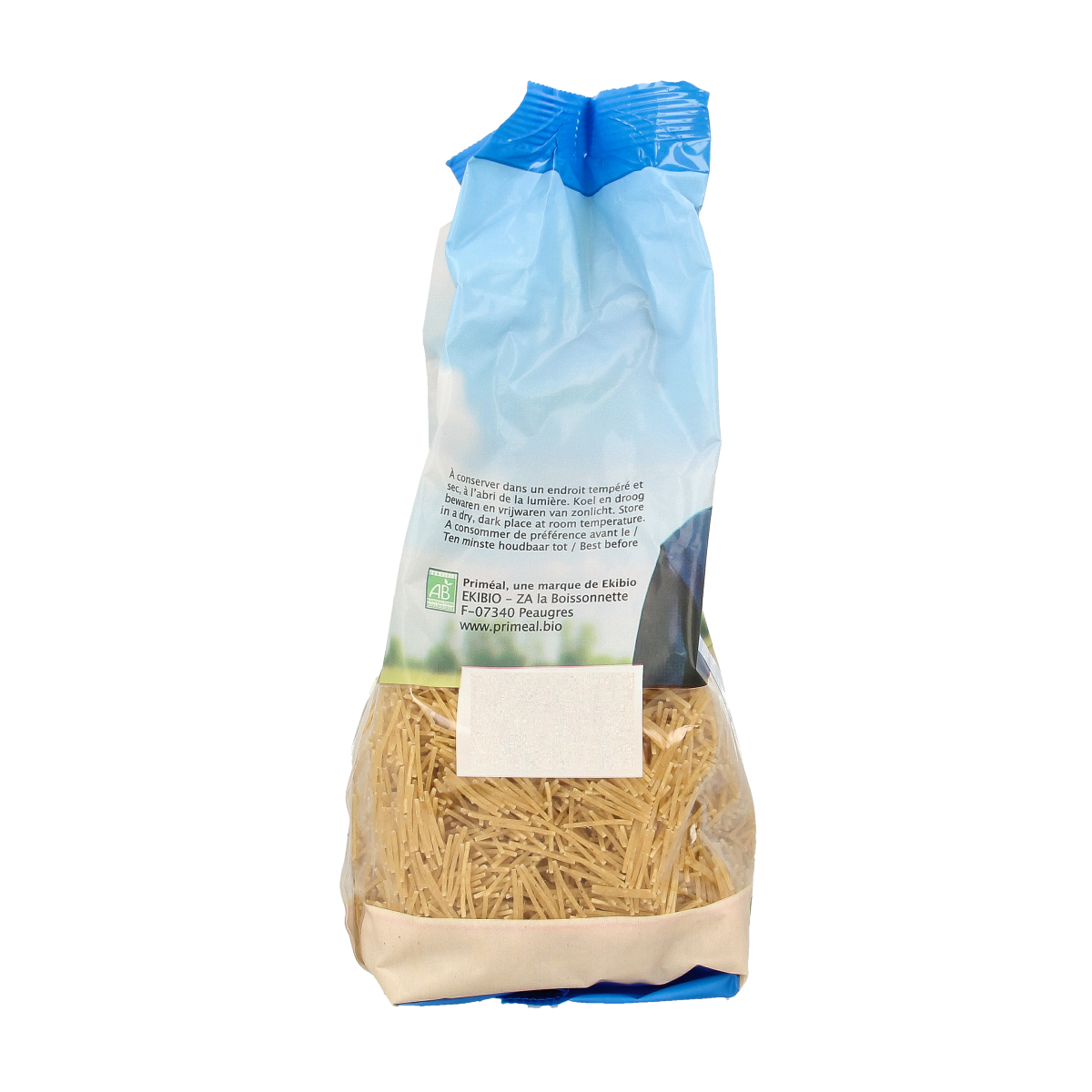 Primeal Vermicelli halfvolkoren bio 500.00 Gram