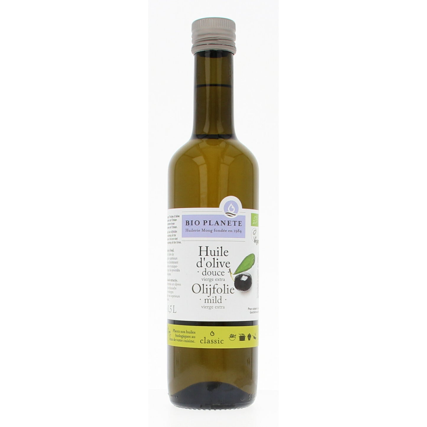 Bio Planete Olijfolie mild vierge extra bio 500 Milliliter