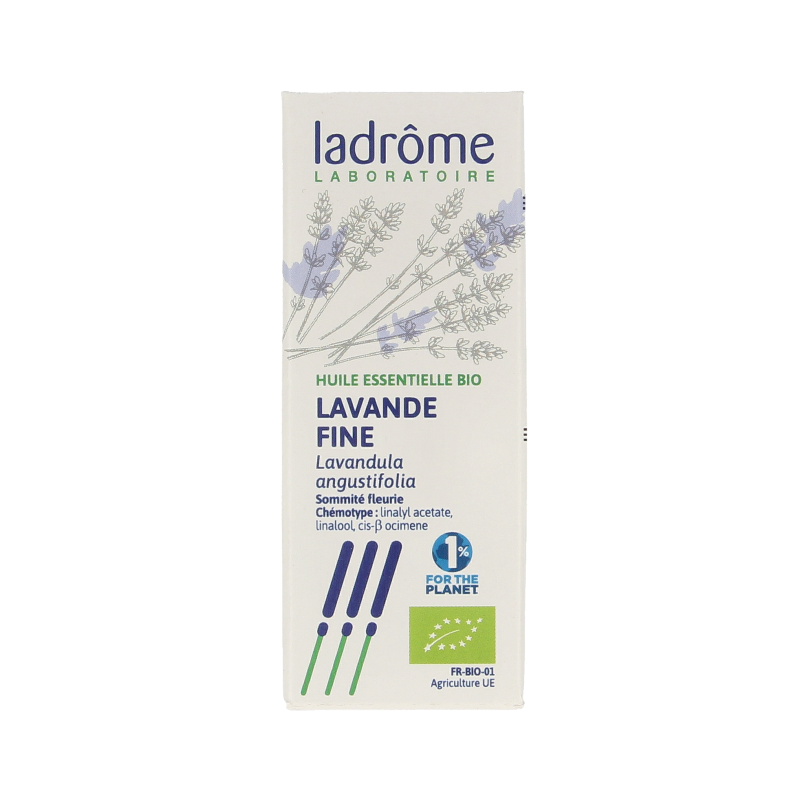Ladrome Lavendel olie bio 10 Milliliter