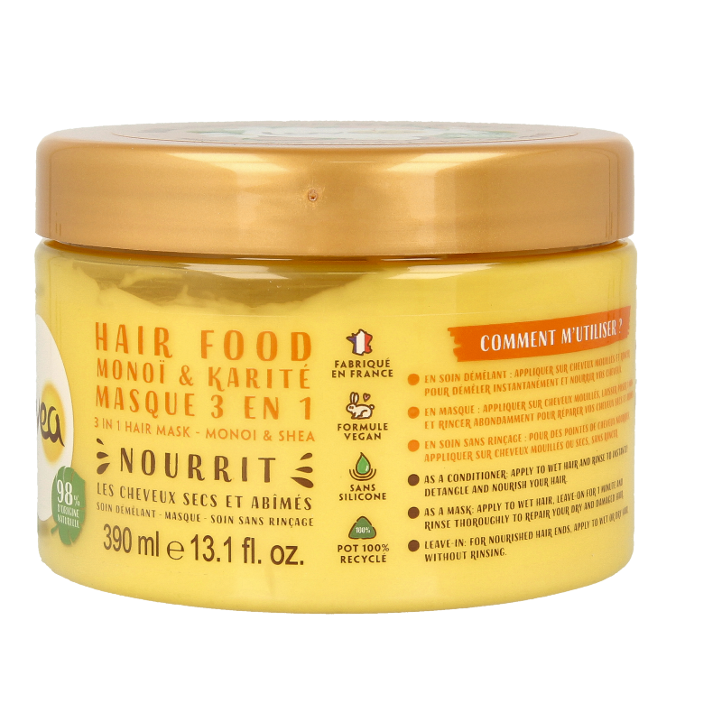 Lovea 3-in-1 Hair mask Monoi & Shea 390 Milliliter