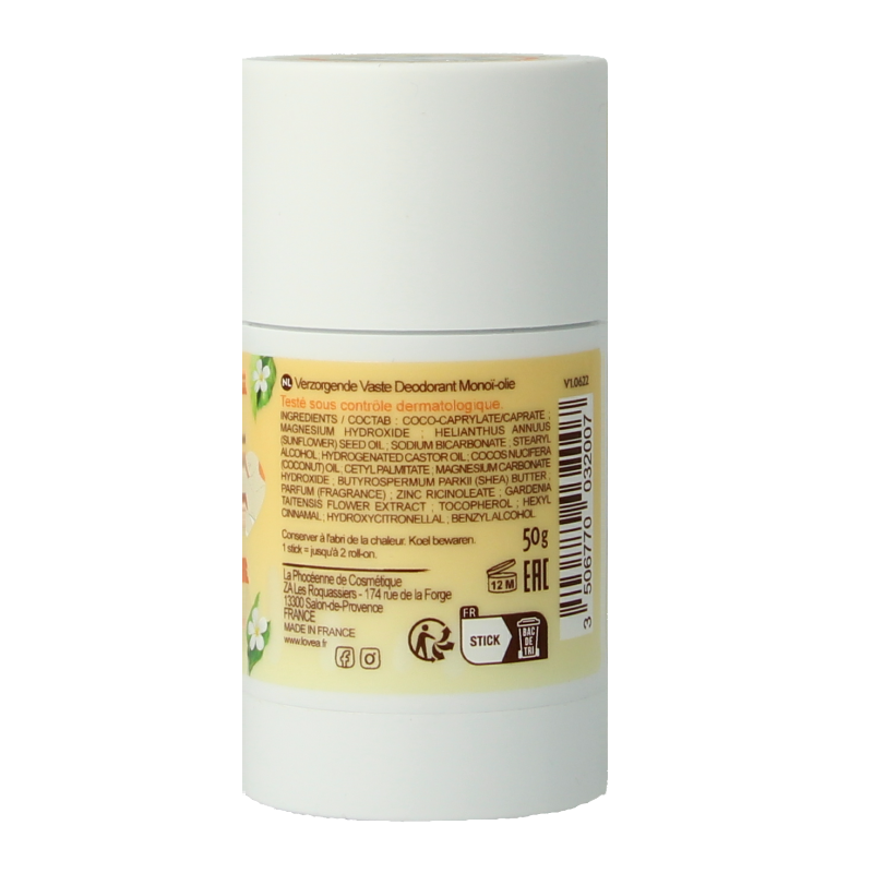 Lovea Solid deo care monoi oil 50 Gram