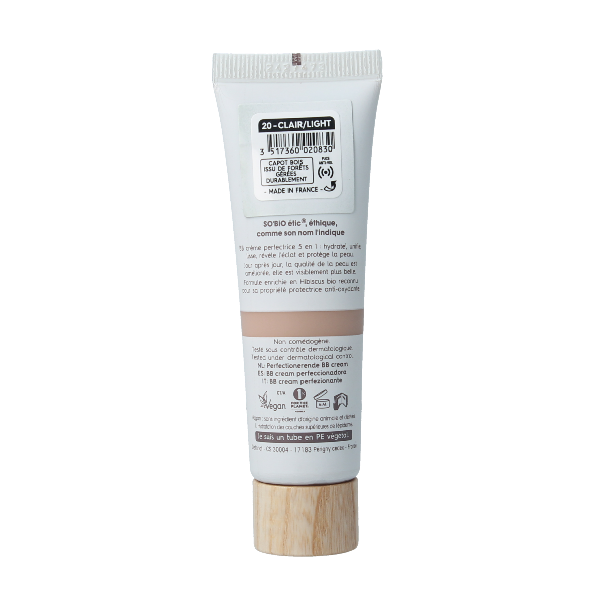 So Bio Etic BB cream 5in1 perfect 20 light 30.00 Milliliter