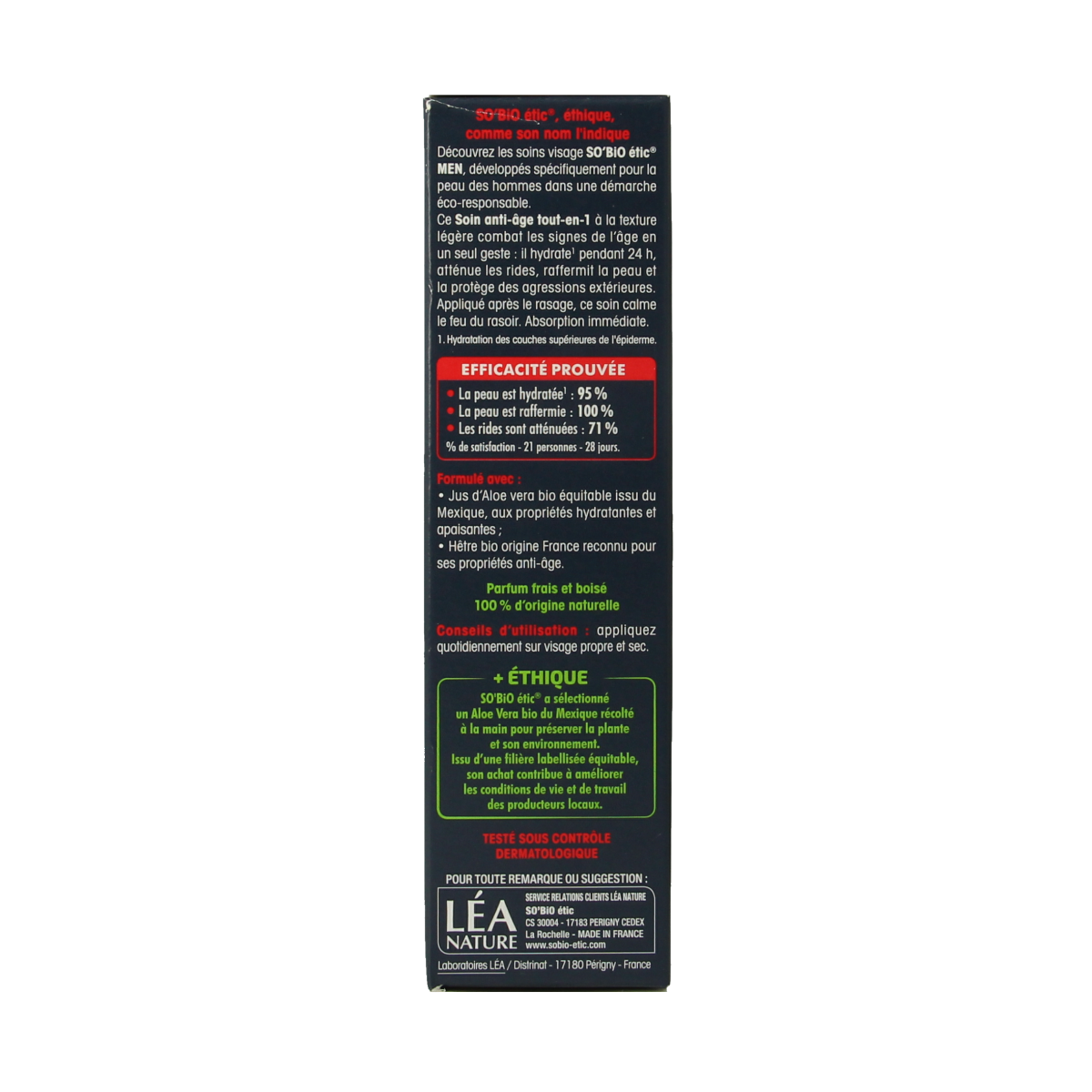 So Bio Etic For men anti aging cream 50.00 Milliliter