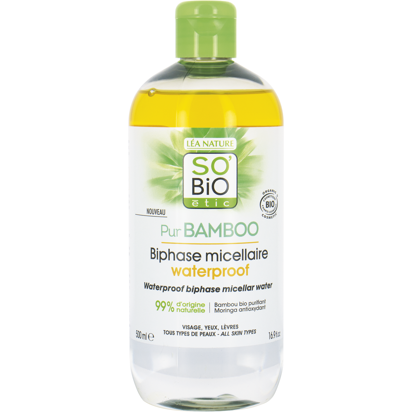 So Bio Etic Bamboo waterproof micellar water 500 Milliliter