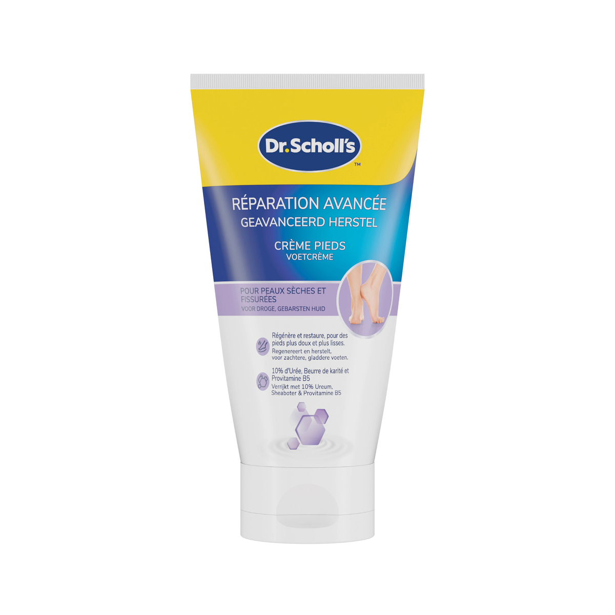 Dr. Scholl's Voetcreme geavanceerd herstel 150.00 Milliliter