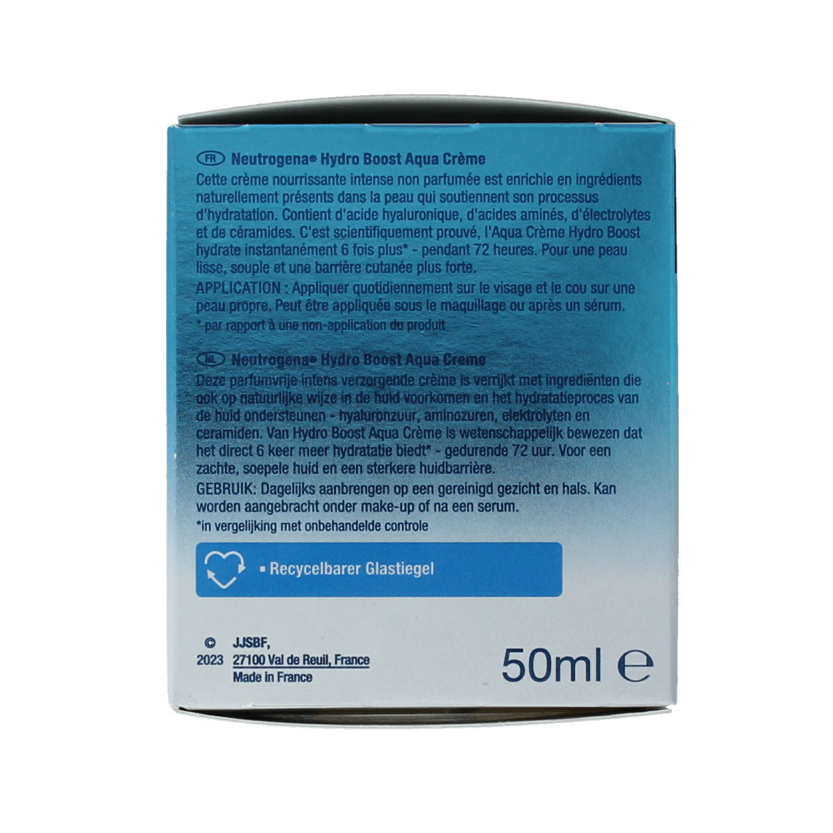 Neutrogena Hydro boost creme gel moisturiser 50.00 Milliliter