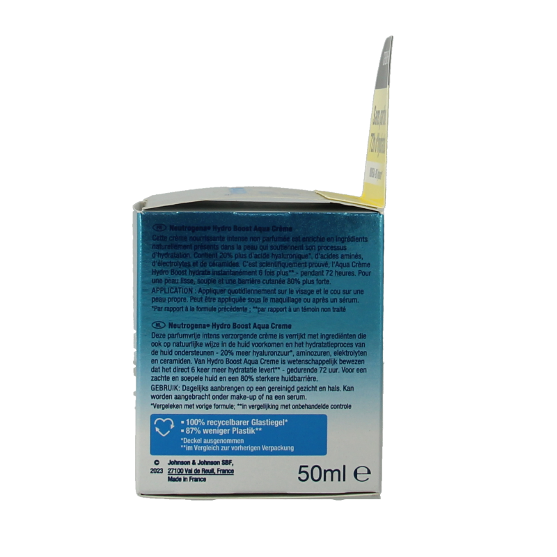 Neutrogena Hydro boost creme gel moisturiser 50.00 Milliliter
