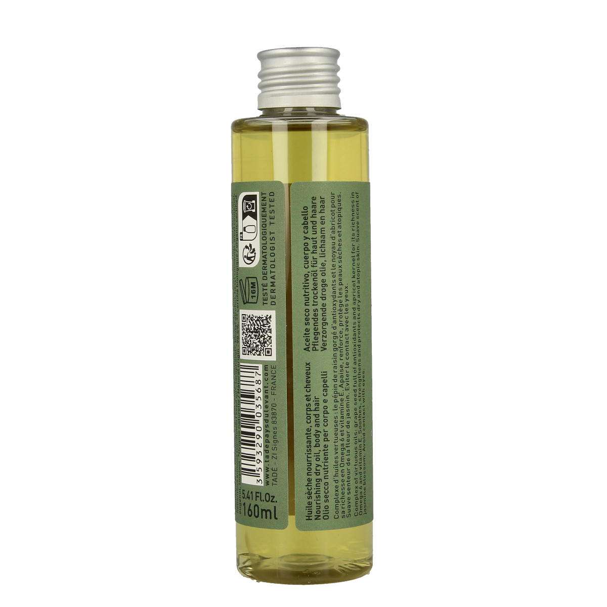 Aleppo Soap Co Body olie jasmijn 160.00 Milliliter