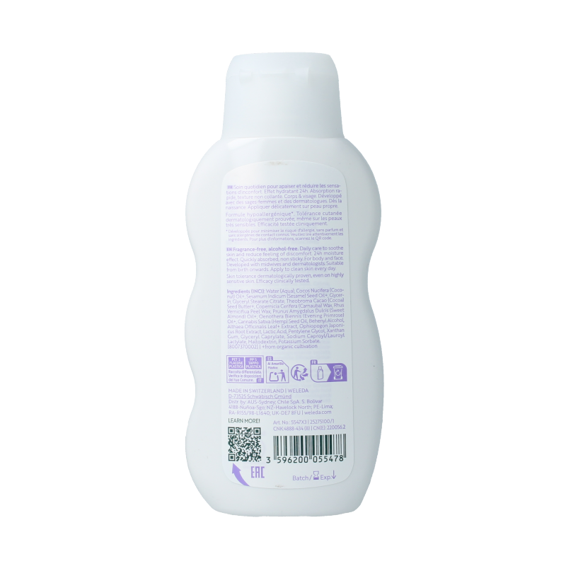 Weleda Baby derma 3 in 1 bodylotion bio 200 Milliliter