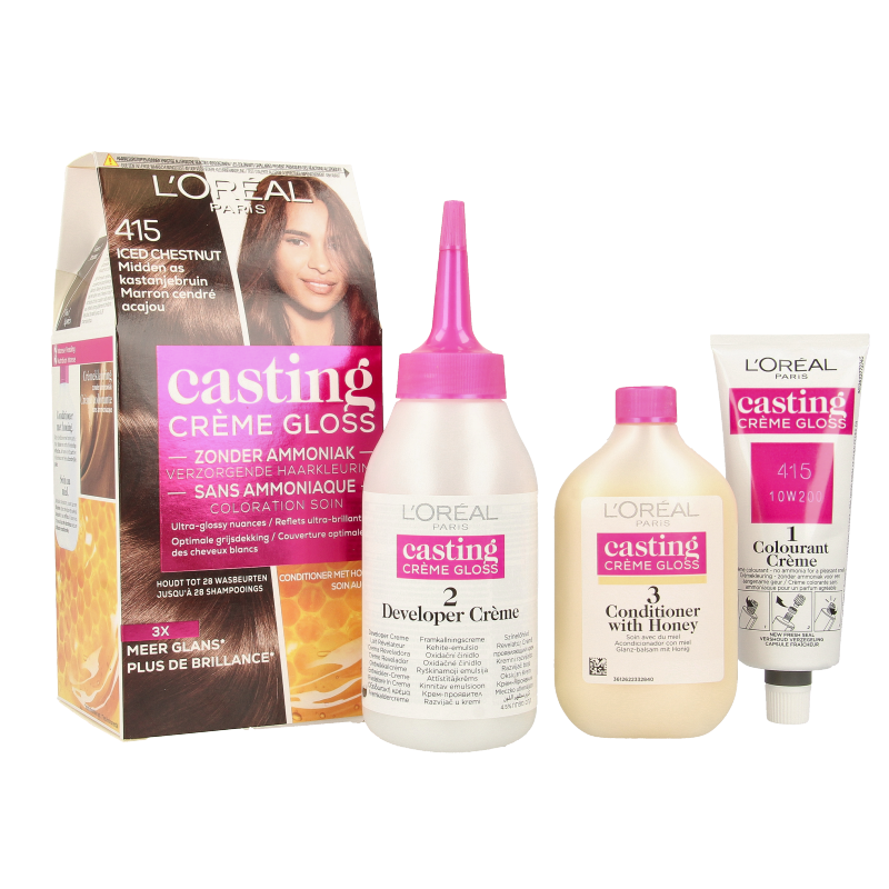 Casting Casting creme gloss 415 Iced chestnut 1 Set