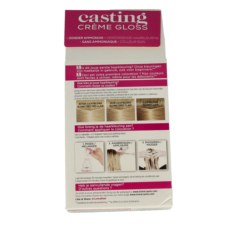 Casting Casting creme gloss 1010 White chocolate 1 Set