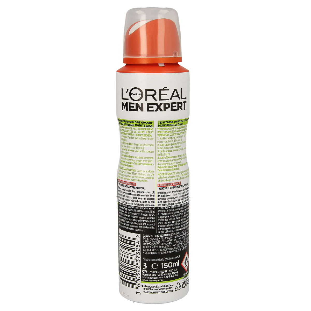 Men Expert Men expert deodorant spray shirt protect 150.00 Milliliter