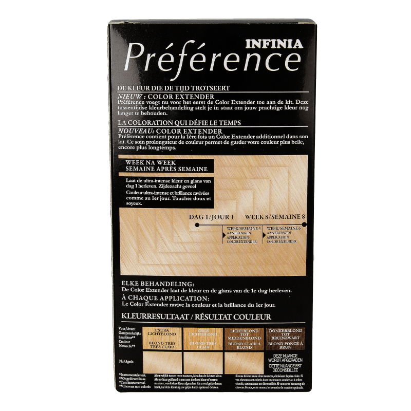 Preference 10.1 Helsinki extra licht asblond 1 Set