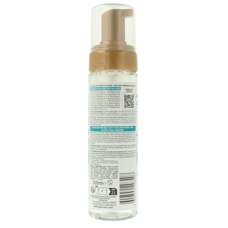 Ambre Solaire Zelfbruiner mousse 200.00 Milliliter