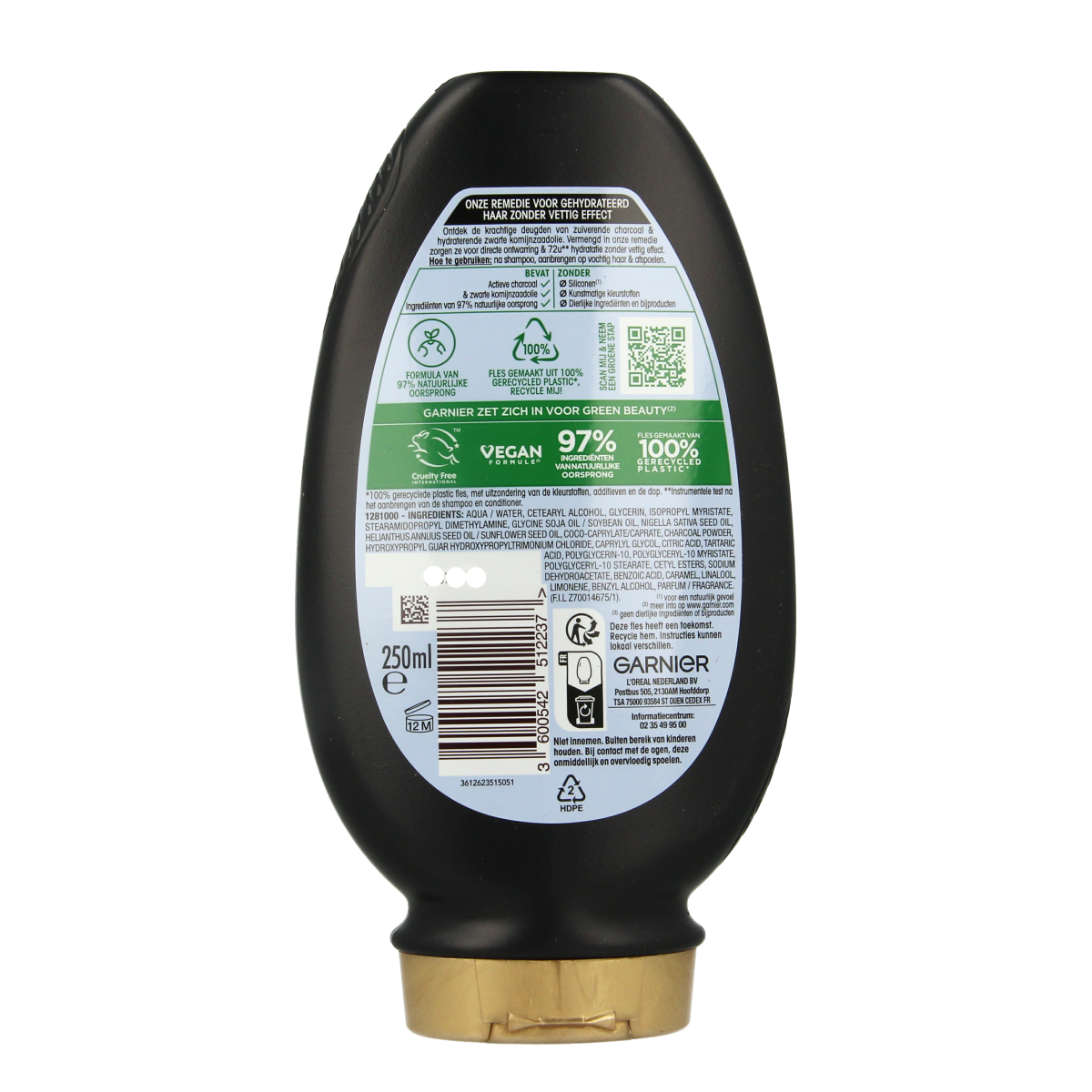Garnier Loving blends conditioner charcoal 250.00 Milliliter