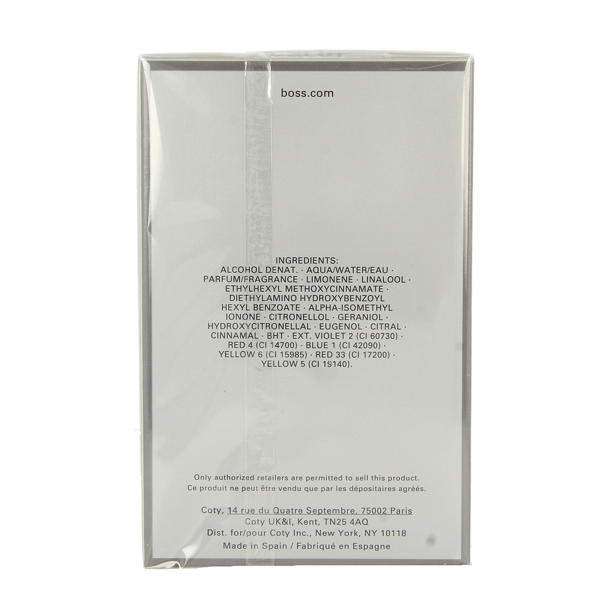 Hugo Boss Select eau de toilette men 100.00 Milliliter