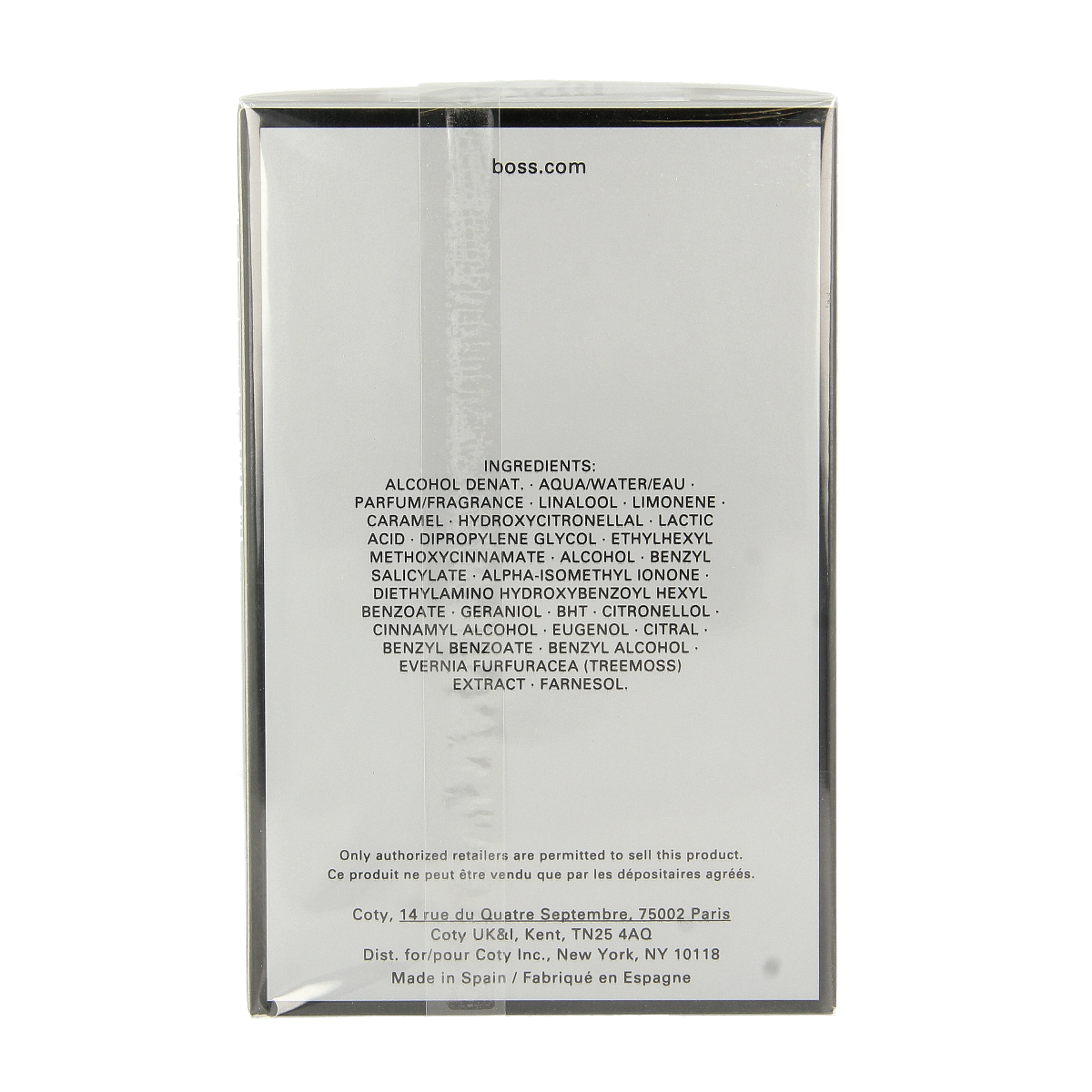 Hugo Boss Number one eau de toilette men 100.00 Milliliter