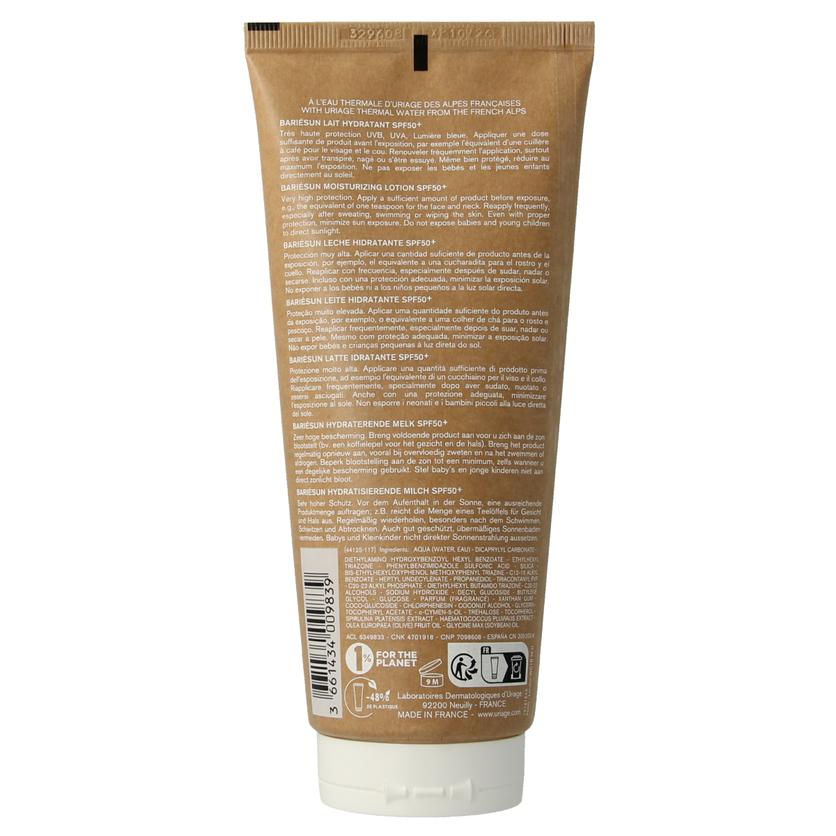 Uriage Sun melk SPF50 200.00 Milliliter