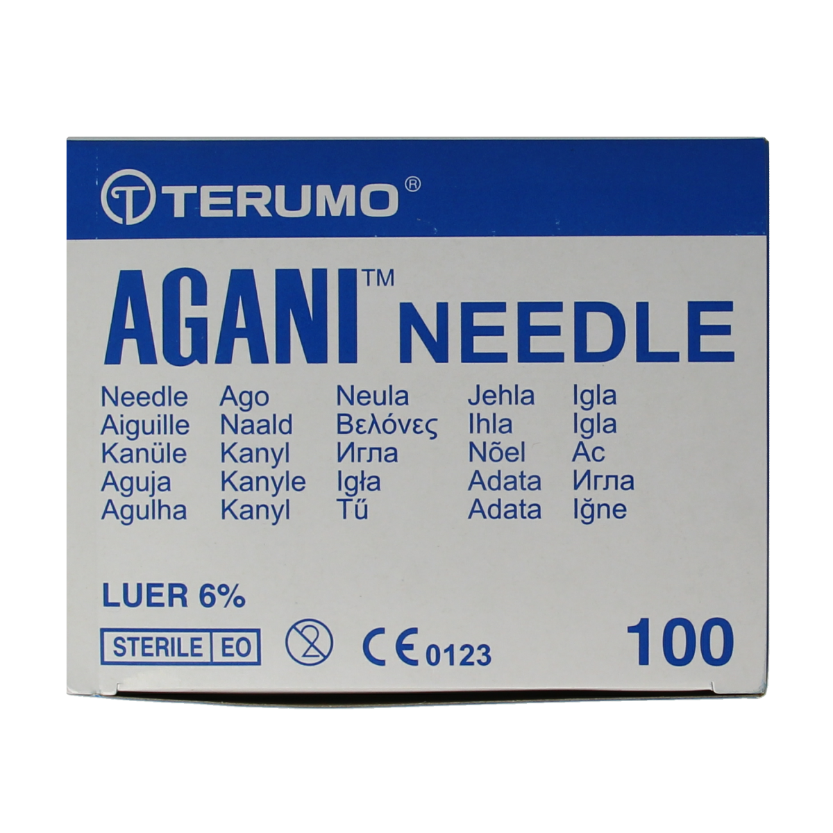 Terumo Injectienaald 38 x 0.9 agani 100.00 Stuks