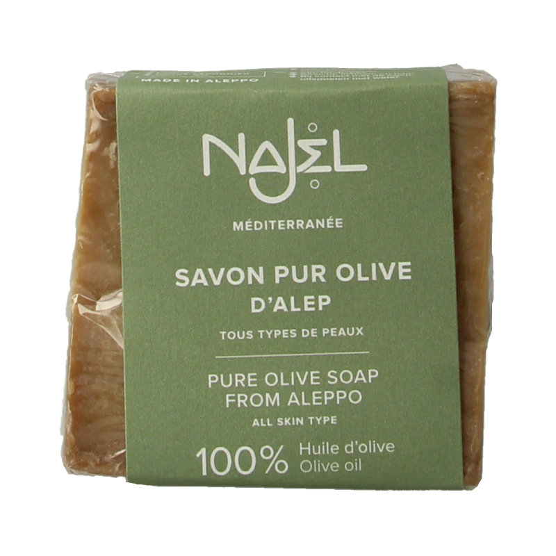 Najel Aleppo Aleppo zeep olijf olie 100% 200 Gram