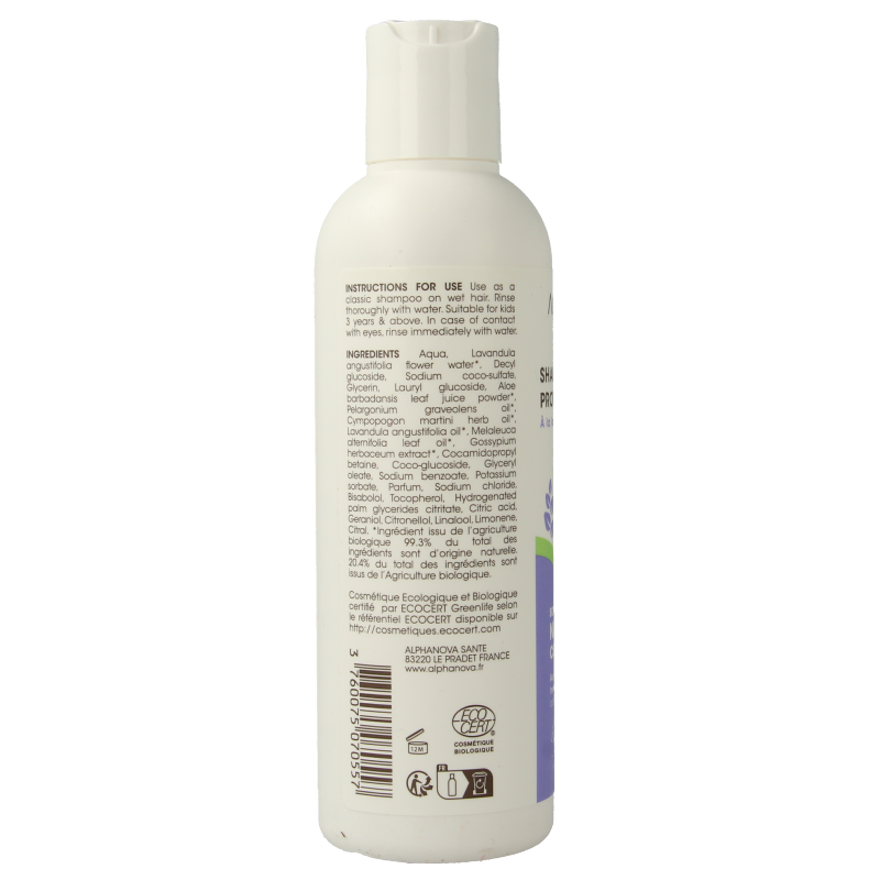 Alphanova Kids Kids bio anti-head lice & nits shampoo 200 Milliliter
