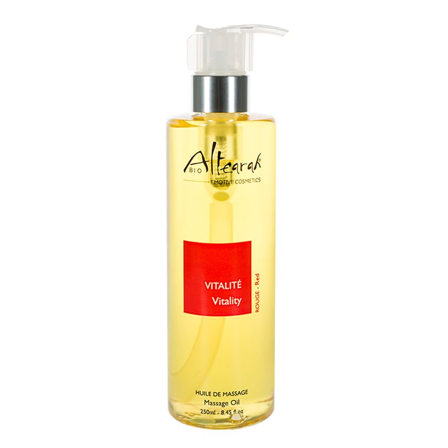 Altearah Massageolie vitality red bio 250.00 Milliliter