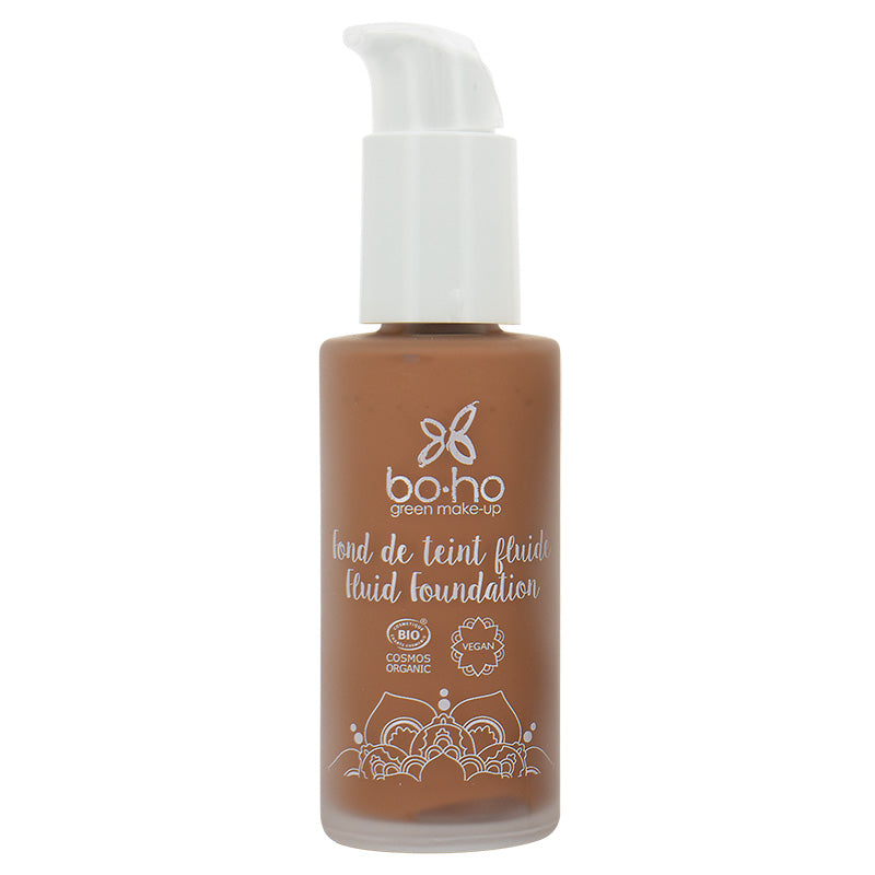 Boho green makeup Liquid foundation 08 brun froid 30.00 Milliliter